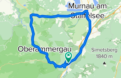 Route in der Bikemap App öffnen