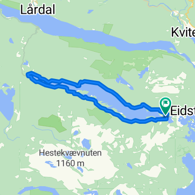 Rund um den See Vråvatn (Norwegen)