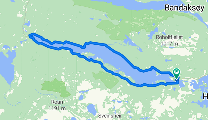 Rund um den See Vråvatn (Norwegen)