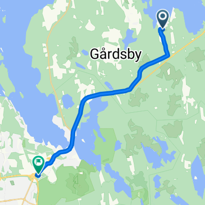 Kråkenäs Södregård 3, Växjö to Norremarksvägen 1, Växjö