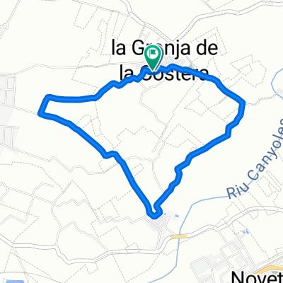 De Calle del Pozo, 9, La Granja de la Costera a Calle del Pozo, 6, La Granja de la Costera