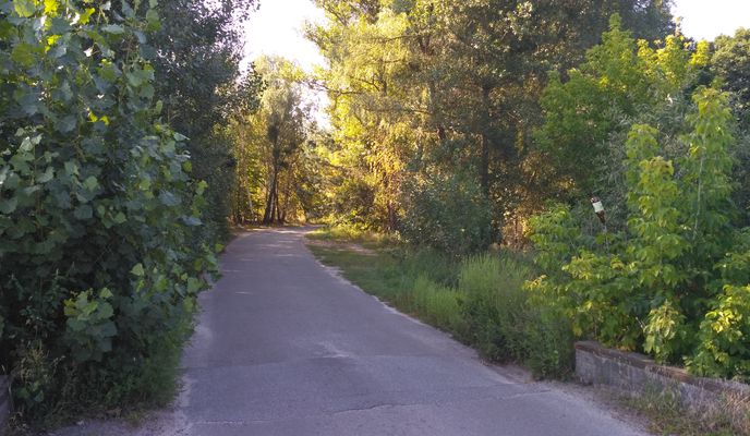 Photo 1 of the Bikemap route "Вокруг Бучанского водохранилища"