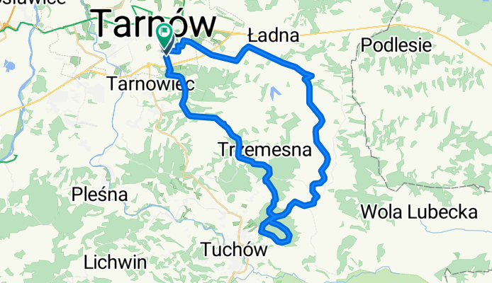 Poranna przejażdżka do Lasów Tuchowskich :)