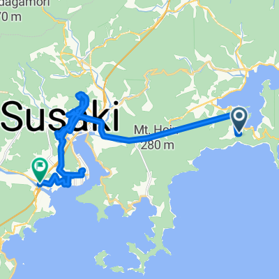 東分, 須崎市 to 須崎市