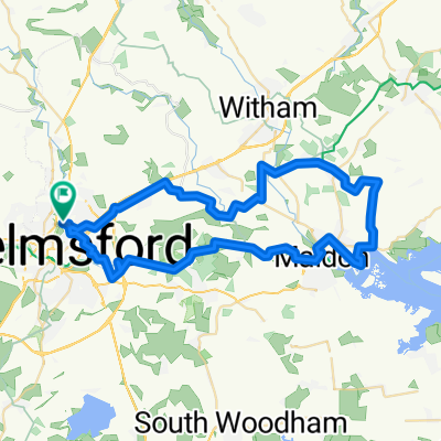 Chelmsford to Maldon