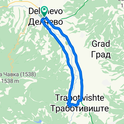 Metodija Mitevski Brico 13, Delchevo to Metodija Mitevski Brico 11, Delchevo