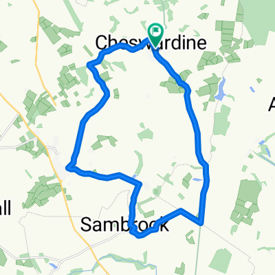 Cheswardine Farm, High St, Market Drayton to Cheswardine Farm, High St, Market Drayton