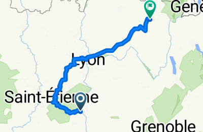 Route in der Bikemap App öffnen