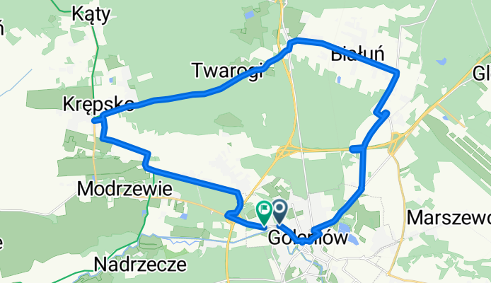 Goleniów-Żółwia Błoć-Miękowo-Krępsko-Goleniów
