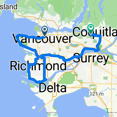 Metro Vancouver flat 100 km - 6