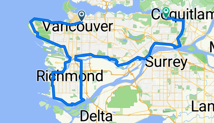 Metro Vancouver flat 100 km - 6