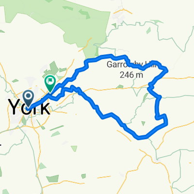 Wednesday Wheelers Route 16th March 2011