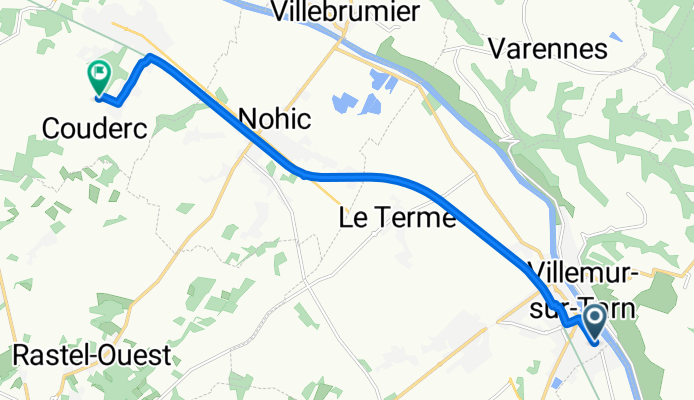 De Le Pas, Villemur-sur-Tarn à 297B Chemin de Pégat, Orgueil