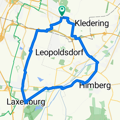 Wien Oberlaa - Laxenburg (Eissalon)