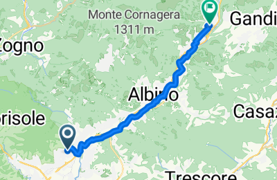 Route in der Bikemap App öffnen