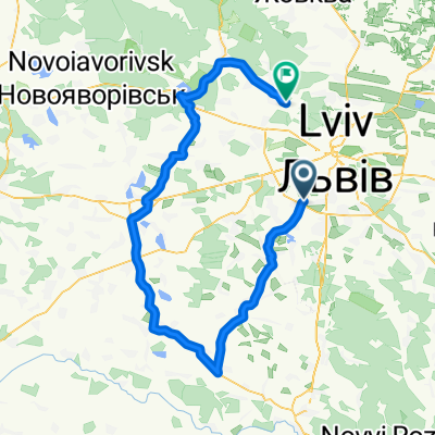 Реальний маршрут сотки