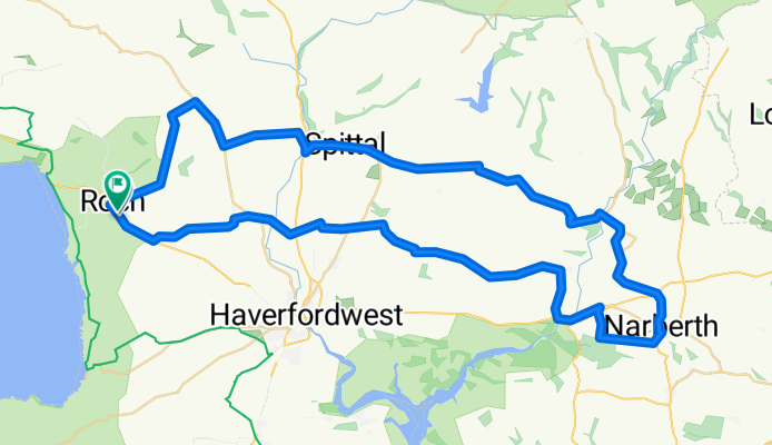 Roch to Narberth and back