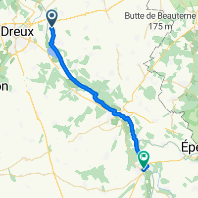 Itinéraire vers 16 Rue Saint-Pierre, Maintenon