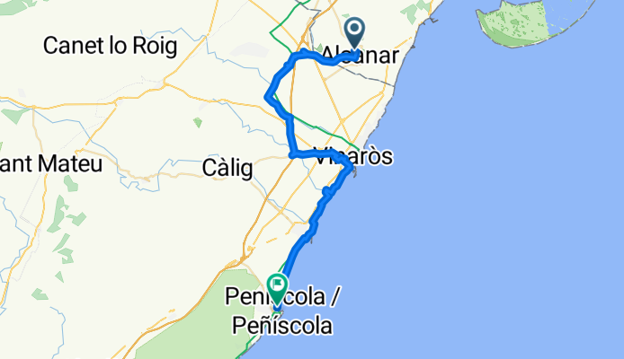 Ruta III: Alcanar-Peníscola