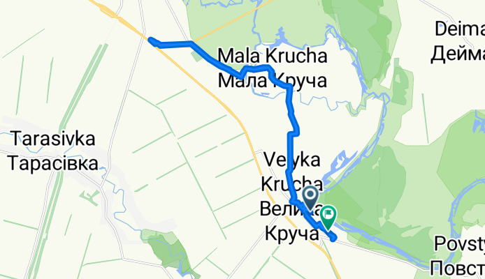 От М03 3, Велика Круча до М03 6, Велика Круча