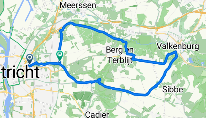 rondje Amstel gold 21 km - 2