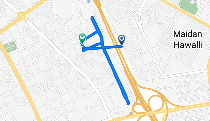 Bani Rabiah Street, Salmiya to حولي