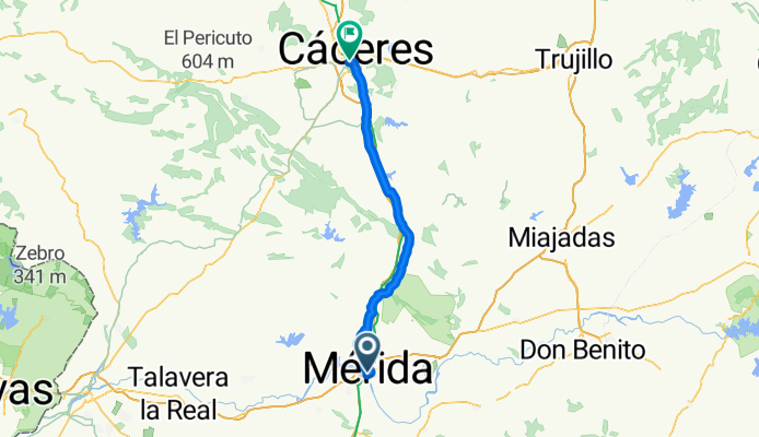 Mérida - Cáceres