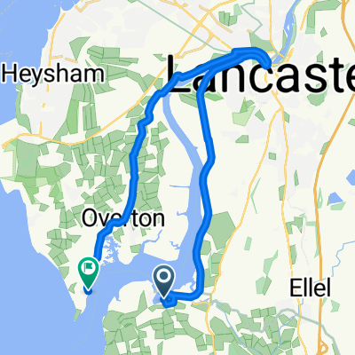 Glasson Marina to Sunderland Point