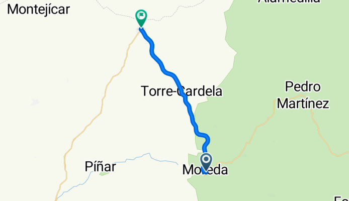 De Calle Real 18, Moreda a Avenida Mariana Pineda s/n, Guadahortuna