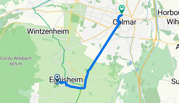 Eguisheim Rue du Bassin 8- Colmar Centre, Parking place Scheurer-Kestner