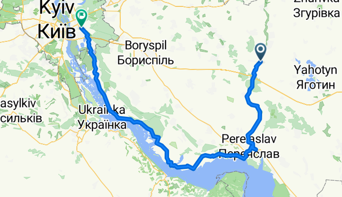 147-Березань ЖД - Дарница ЖД