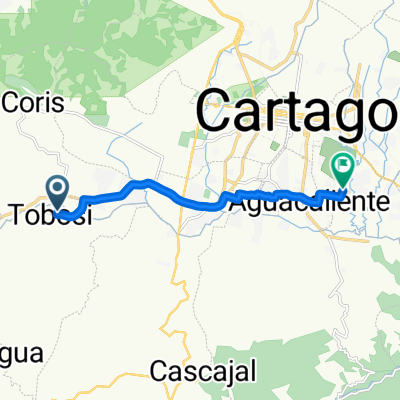 De Unnamed Road a Calle 23, Cartago