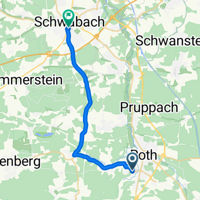 Tour zum Schwimmtraining