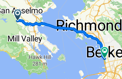 Route in der Bikemap App öffnen