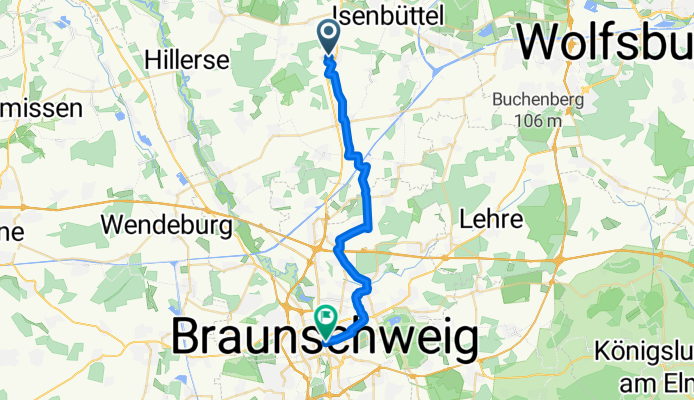 Schulstraße 12–20, Rötgesbüttel nach Münzstraße, Braunschweig