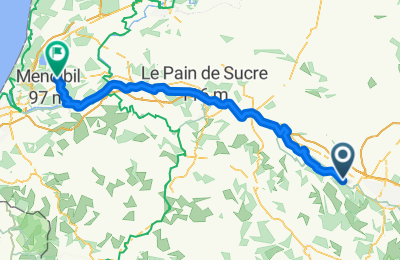 Route in der Bikemap App öffnen