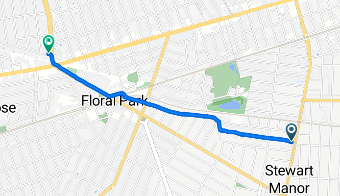 10–12 Beverly Ave, Floral Park to 254-23–254-99 87th Dr, New York