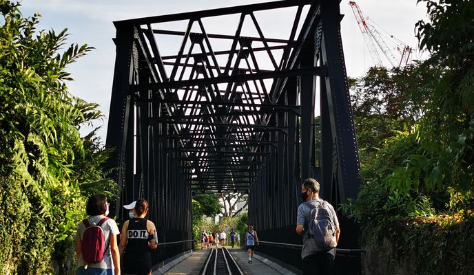 Photo 2 of the Bikemap route "Green Corridor (Bt Timah ~ Tanjong Pagar)"