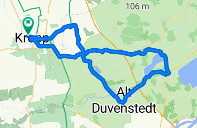 Route in der Bikemap App öffnen