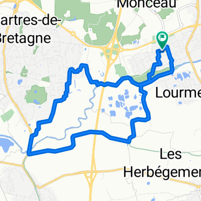 De 17 Rue des Potiers, Noyal-Châtillon-sur-Seiche à 15 Rue des Potiers, Noyal-Châtillon-sur-Seiche