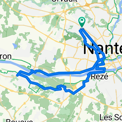 De Avenue des Tuileries 40, Saint-Herblain à Avenue des Tuileries 38, Saint-Herblain