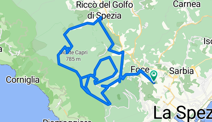 Da Via Maggiano 39/A, La Spezia a Via Maggiano 39, La Spezia