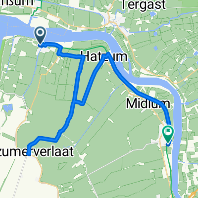 7. Etappe: Ditzum - Jemgum