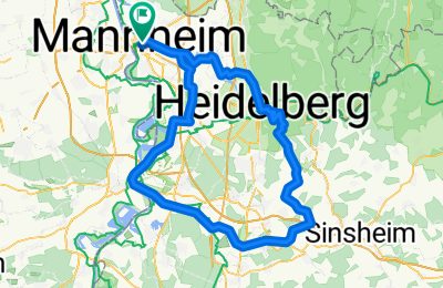 Route in der Bikemap App öffnen