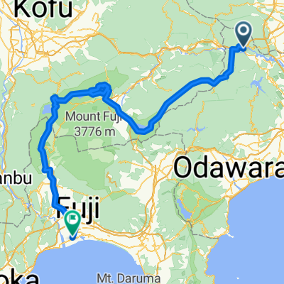 相模湖・富士五湖・朝霧高原
