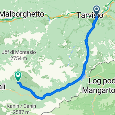 Tarvis-Sella Nevea-Malga Montasio
