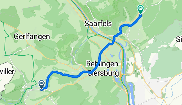 Lothringer Straße 4, Rehlingen-Siersburg nach Waldstraße, Beckingen