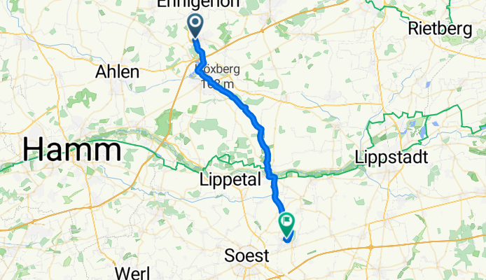 Kampstraße 4, Beckum nach Berliner Straße 100, Bad Sassendorf