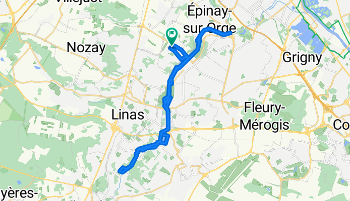 De 12 Rue des Tulipes, Villiers-sur-Orge à 10 Rue des Tulipes, Villiers-sur-Orge