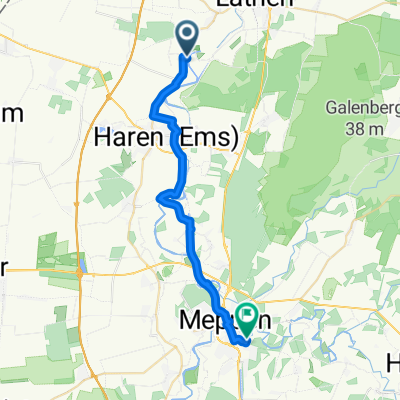 L48, Oberlangen nach Holbeinstraße 11, Meppen